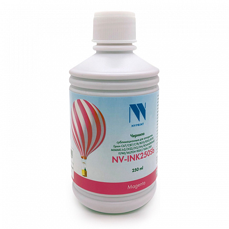 Чернила NV PRINT сублимационные для аппаратов Epson, Mimaki, Mutoh, Roland (250ml) Magenta