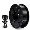 Филамент NVPRINT Silk PLA+ Black для 3D печати диаметр 1.75мм  длина 330 метров  масса 1 кг