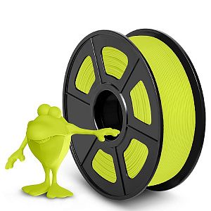 Филамент NV PRINT PLA Matte Bright Yellow для 3D печати диаметр 1.75мм  длина 330 метров  масса 1 кг