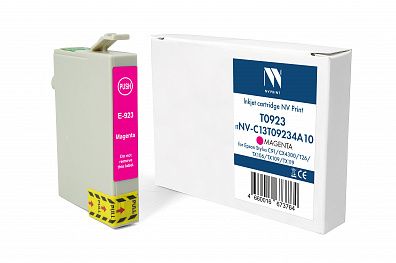 Струйный картридж NV Print T0923 (NV-C13T09234A10) Magenta для Epson Stylus C91/CX4300/T26/TX106/TX109/TX119 (13.5 мл) совместимый
