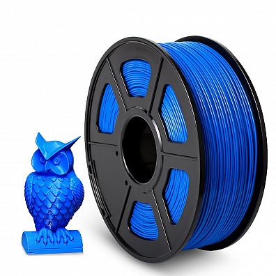 Филамент NV PRINT ABS Blue для 3D печати диаметр 1.75мм  длина 330 метров  масса 1 кг