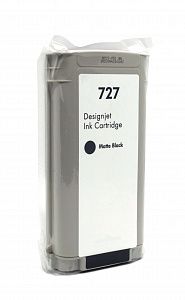Струйный картридж NV Print 727 (NV-B3P22A) Matte Black для HP DesignJet T920/T930/T1500/T1530/T2500/T2530 (130 мл) совместимый