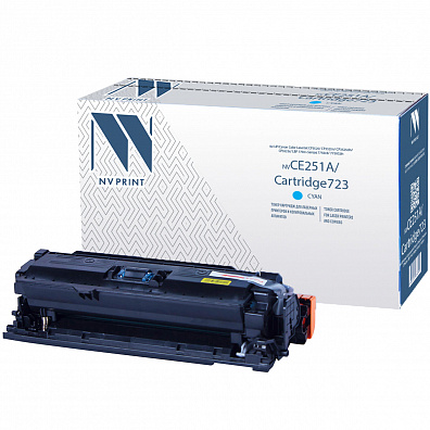 Картридж NVP совместимый NV-CE251A/NV-723 Cyan