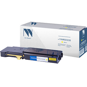 Картридж NVP совместимый NV-106R02235 Yellow