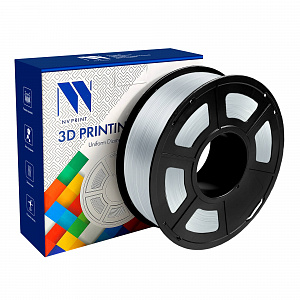 Филамент NV PRINT PC (поликарбонат) бесцветный для 3D печати диаметр 1.75мм  масса 1 кг