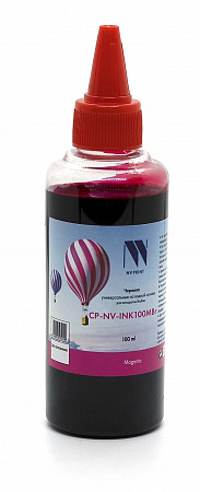 Чернила NV PRINT универсальные на водной основе для аппаратов Brother (100 ml) Magenta совместимые
