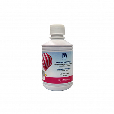 Чернила NV PRINT сублимационные для аппаратов Epson, Mimaki, Mutoh, Roland (250ml) Light Magenta