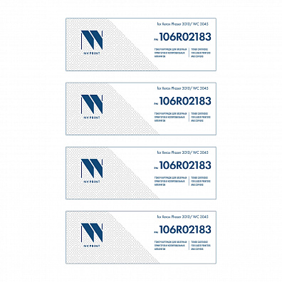 Картридж NVP совместимый NV-106R02183-SET4