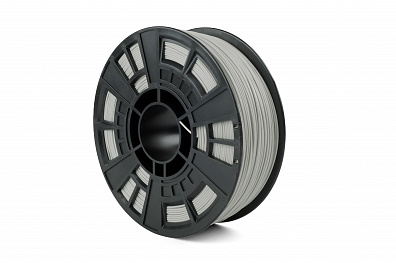 Филамент NV PRINT ABS Серый для 3D печати диаметр 1.75мм    масса 1 кг (эконом. упаковка)