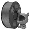 Филамент NV PRINT PLA Meta Grey  Серый для 3D печати диаметр 1.75мм    масса 1 кг