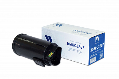 Тонер-картридж NVP совместимый NV-106R03887 Black