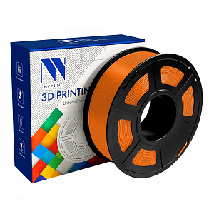 Филамент NV PRINT TPU Orange Оранжевый для 3D печати диаметр 1.75мм    масса 0,5 кг