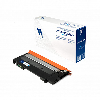 Картридж NVP совместимый NV-W2071XT 117X Cyan