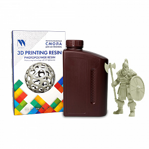 Фотополимерная смола NV PRINT ABS Like Resin Clear Прозрачная для 3D печати 1 кг (бут)