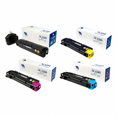 Комплект картриджей NVP совместимых NV-TK-5380 CMYK