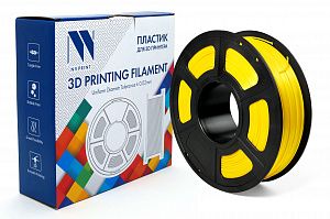 Филамент NV PRINT Silk PLA+ GOLDEN для 3D печати диаметр 1.75мм    масса 1 кг