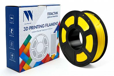 Филамент NV PRINT Silk PLA+ GOLDEN для 3D печати диаметр 1.75мм    масса 1 кг