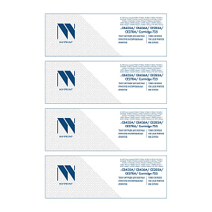 Картридж NVP совместимый NV-CB435A/CB436A/CE285A/CE278A/NV-725 UNIV-SET4