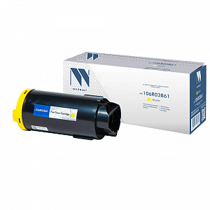 Картридж NVP совместимый NV-106R03861 Yellow