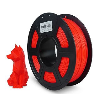 Филамент NV PRINT PLA+ Cherry Red для 3D печати диаметр 1.75мм  длина 330 метров  масса 1 кг