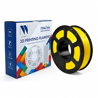 Филамент NV PRINT Silk PLA+ GOLDEN золотистый для 3D печати диаметр 1.75мм    масса 1 кг