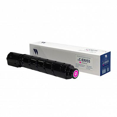 Тонер-картридж NVP совместимый NV-C-EXV55 Magenta
