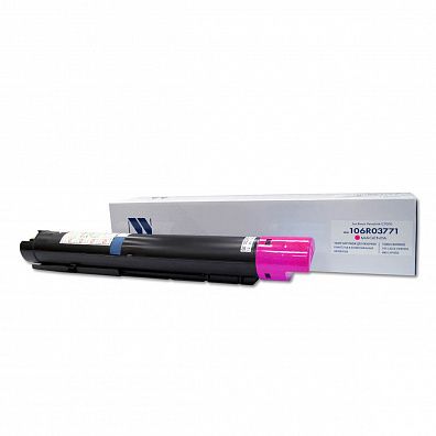 Тонер-картридж NVP совместимый NV-106R03771 Magenta