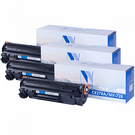 Картридж NVP совместимый NV-CE278A/NV-728-SET3