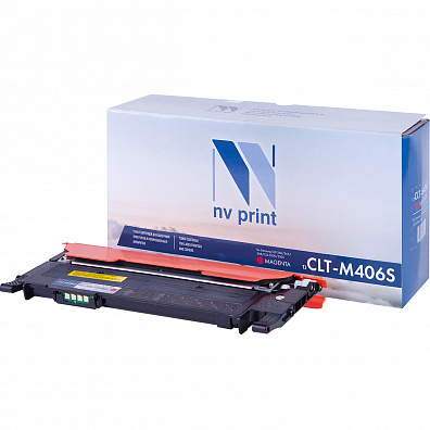 Картридж NVP совместимый NV-CLT-M406S Magenta