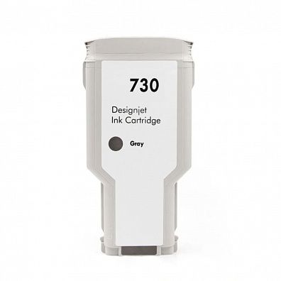 Струйный картридж NV Print 730 (NV-P2V72A) Gray для HP DesignJet T1700, T1600, T2600 (300 мл) совместимый