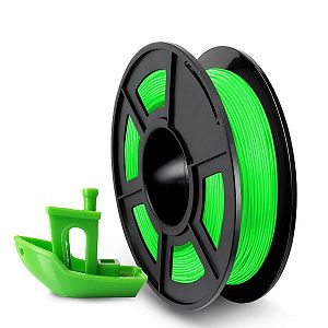 Филамент NVPRINT TPU Green для 3D печати диаметр 1.75мм  длина 165 метров  масса 0,5 кг