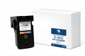 Струйный картридж NVP CL-441XL (NV-5220B001) Color для Canon Pixma MG2140/MG3140 (18 мл) совместимый