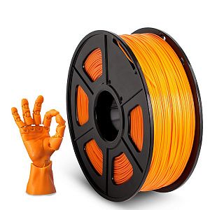 Филамент NVPRINT ABS Orange для 3D печати диаметр 1.75мм  длина 330 метров  масса 1 кг