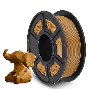 Филамент NV PRINT PLA+ Coffee для 3D печати диаметр 1.75мм  длина 330 метров  масса 1 кг