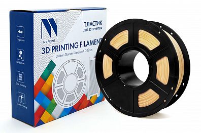 Филамент NV PRINT PLA  Skin для 3D печати диаметр 1.75мм длина 330 метров  масса 1 кг 