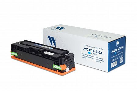 Картридж NVP совместимый NV-W2411A 216A Cyan (БЕЗ ЧИПА)