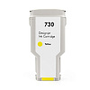 Струйный картридж NV Print 730 (NV-P2V70A) Yellow для HP DesignJet T1700, T1600, T2600 (300 мл) совместимый