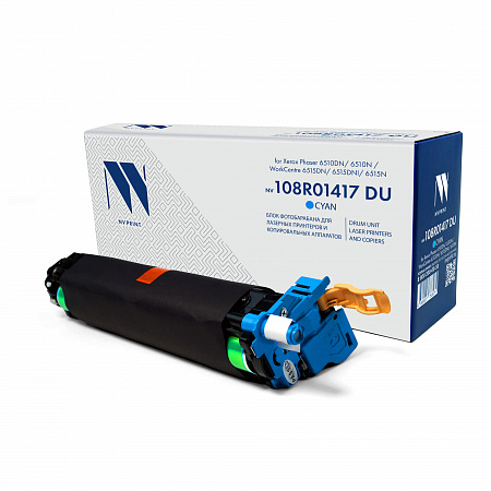 Блок фотобарабана NVP совместимый NV-108R01417 DU Cyan