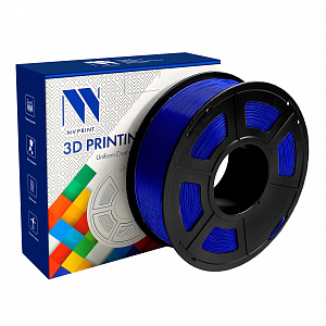 Филамент NV PRINT TPU Trans. Blue Синий для 3D печати диаметр 1.75мм    масса 0,5 кг