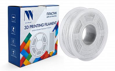 Филамент NV PRINT PLA Marble для 3D печати диаметр 1.75мм  длина 330 метров  масса 1 кг