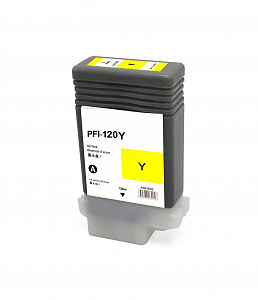 Струйный картридж NV Print PFI-120Y (NV-2888C001) Yellow для Canon imagePROGRAF TM-200/205/300/305 (130 мл) совместимый