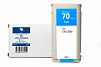 Струйный картридж NVP 70 (NV-C9452A) Cyan для HP DesignJet Z2100/Z3100/Z3200 (130 мл) совместимый 