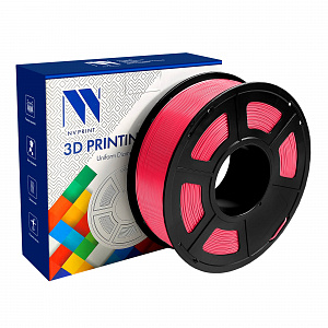 Филамент NV PRINT PETG  Cherry Red Вишнево-красный для 3D печати диаметр 1.75мм   масса 1 кг