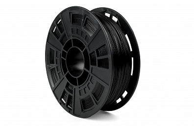 Филамент NV PRINT PETG Черный для 3D печати диаметр 1.75мм  масса 1 кг (эконом. упаковка)