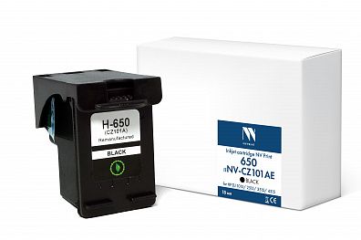Струйный картридж NVP 650 (NV-CZ101AE) Black для HP DJ 1015/2515/3515/4515 (18 мл) совместимый