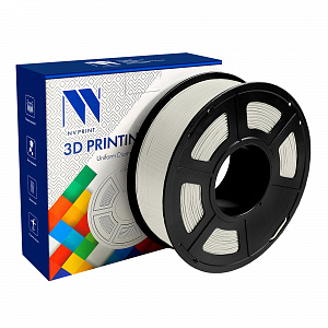 Филамент NV PRINT PLA Transparent Прозрачный для 3D печати диаметр 1.75мм    масса 1 кг