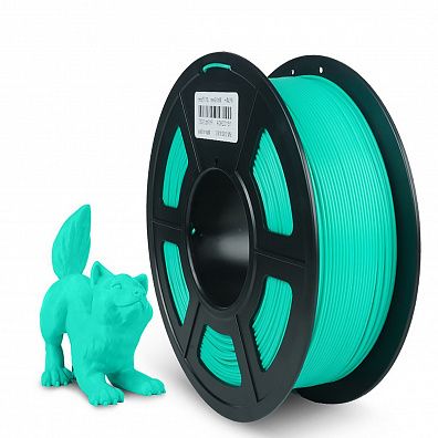 Филамент NV PRINT PETG  Mint Green для 3D печати диаметр 1.75мм  длина 330 метров  масса 1 кг
