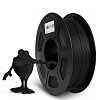 Филамент NV PRINT PLA Matte Black Матовый Черный для 3D печати диаметр 1.75мм    масса 1 кг