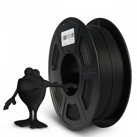 Филамент NV PRINT PLA Matte Black Матовый Черный для 3D печати диаметр 1.75мм    масса 1 кг