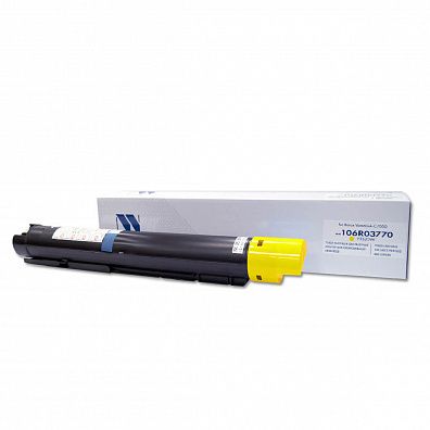 Тонер-картридж NVP совместимый NV-106R03770 Yellow
